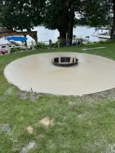 Concrete Patio Installation in Coon Lake