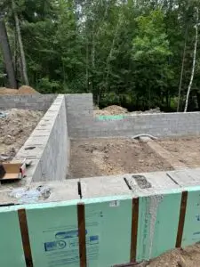 Foundation Construction in Blaine